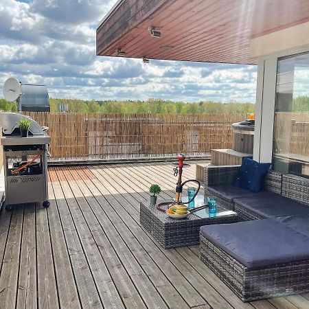 Skyhouse Riga Lux Penthouse & Spa Esterno foto